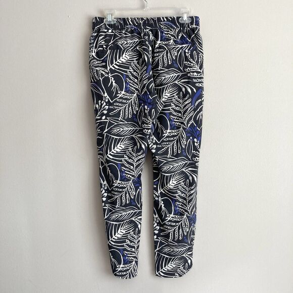 Marine Layer Allison Ankle Pant Phantom Foliage Print Size Small Pull On - Picture 7 of 11
